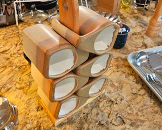 Rodolfo Padilla Stoneware Stacking Mug Set