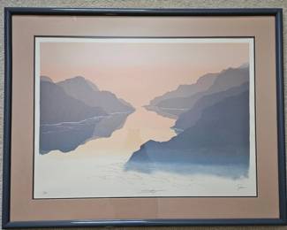 Jorgen "Secret Reef" Signed Serigraph