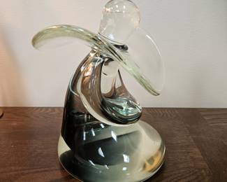 Licio Zanetti "Zanetti L." Signed Murano 8" Sculpture