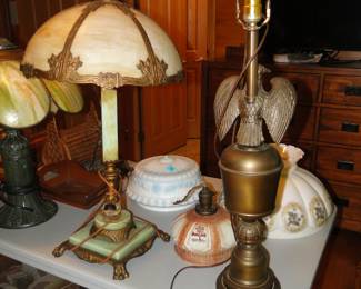 Lamps and more, these are not on the floor