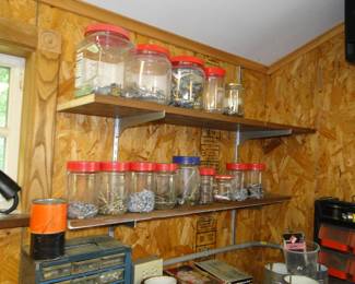 Even more containers filled with items