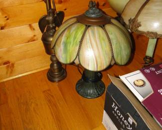 Stained glass lamps and more