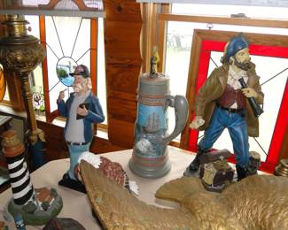 More stained glass pieces, and some great decorative items
