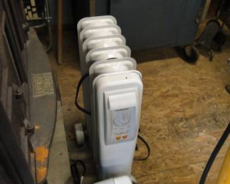 Oil heater to warm things up when it gets cold