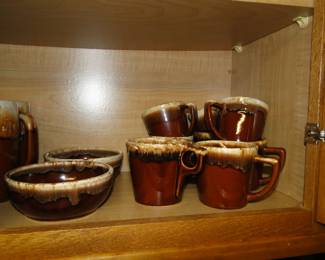 Hull Brown dipped coffee cups