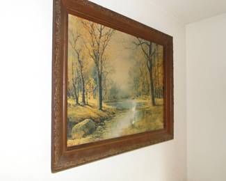 Majestic vintage wall art