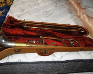 Trombone, in the original case