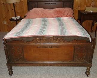 Another queen bed.  Bed frame only.  Mattress and box spring sold separately