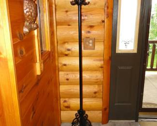 Large cast iron coat tree