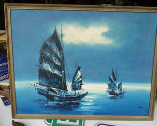 Beautiful Mid Century Modern Painting