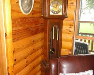 Tall and stately Grandfather clock