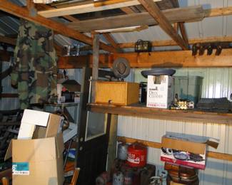 Shelves and shelves of trasure hunt items