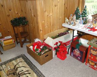 Vintage Christmas items and more