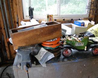 Various things on the workbench