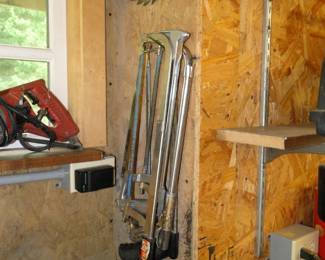 Hack saws.