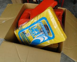 Brand new life vest, never worn.