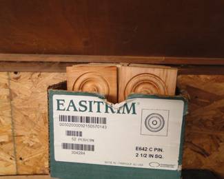 Wood trim pieces