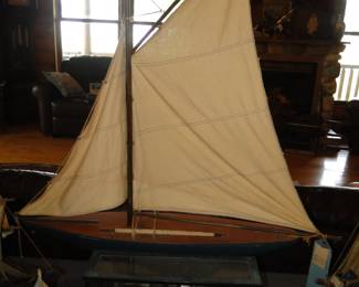 Tall sailing ship