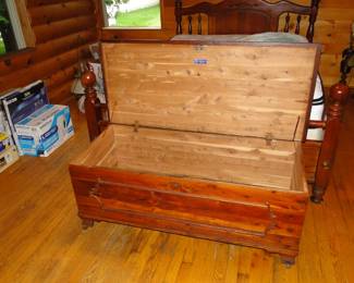 Vintage cedar chest