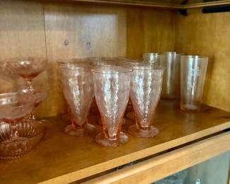 Pink glass