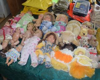 Antique/Vintage Composition Dolls and More