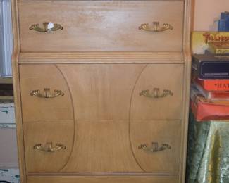 MCM 1950's Waterfall Chest of Drawers
