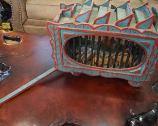 1930's Larger Wooden Toy Circus Wagon