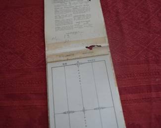 Art Deco Bridge Score Book Inside