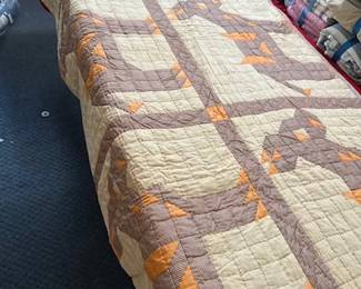 Antique Giddap, A Very Democratic Donkey Folk Quilt