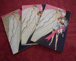 Art Deco Bridge Score Booksr