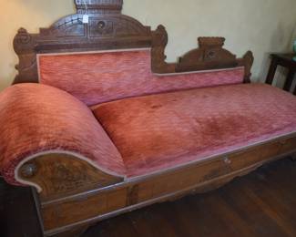 Closer Up of Fainting Couch