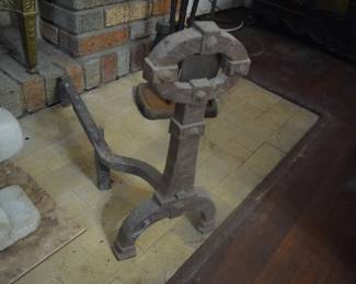 Closer Up of Andiron