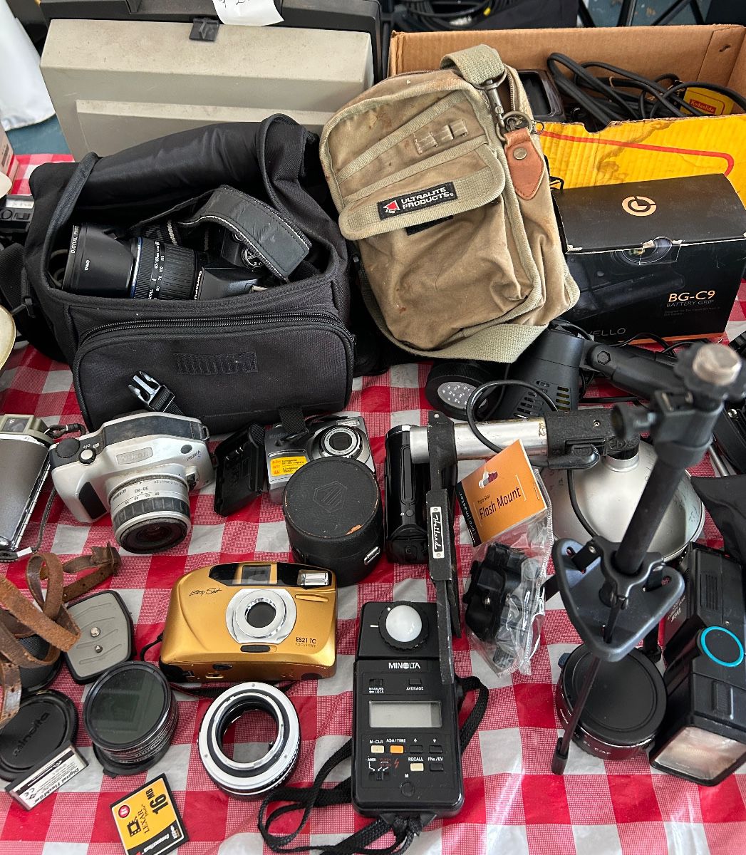 Cameras, all types!