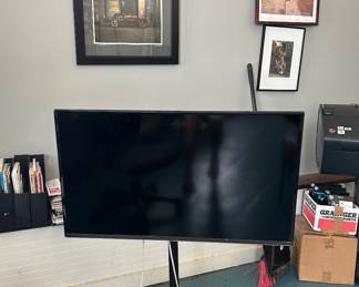 Working TV on stand