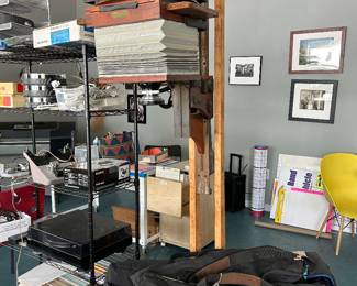 Giant antique enlarger