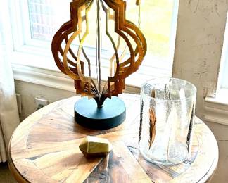 rustic farmhouse style side table