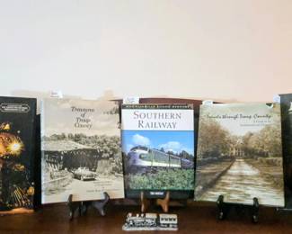 Southern Railway book and books from Troup County