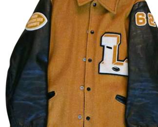 R.E. Rebels Letterman Football Jacket