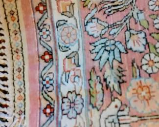 Back of rug