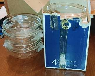 Beautiful crystal bowls made in Germany