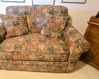 Great big chair that folds out into a very comfortable twin bed