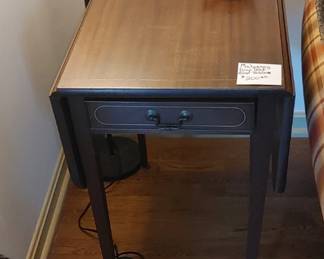 Antique Pembroke drop leaf solid Magohany pair of tables