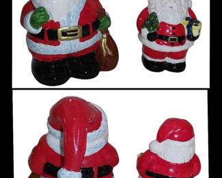 Santa Claus salt and pepper shakers Santa Claus pomodor