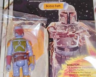 Star wars Boba Feet card back ( not played with)