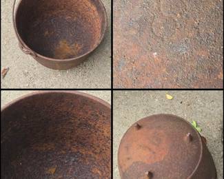 Old 3 footed kettle
