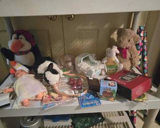 Stuffed animals baby dolls