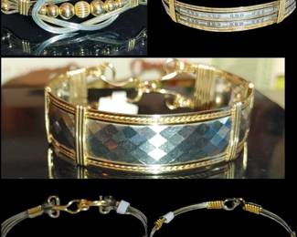 Ronaldo Designer Jewelry features a distinctive knot design accented with sterling silver and 14k gold accents