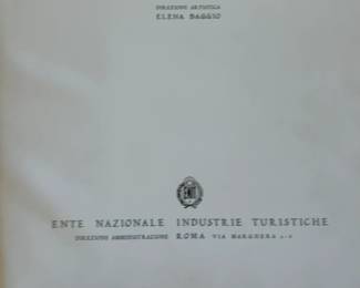 Italia Rassegna Dell'Enit Vintage Travel Book