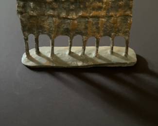Krishna Reddy “The Vision” Bronze Sculpture Signed with Original Paperwork