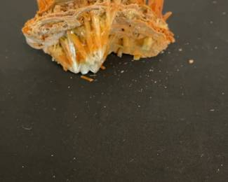 Natural Orange Wulfenite Crystal Cluster Specimen